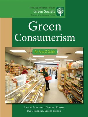 cover image of Green Consumerism